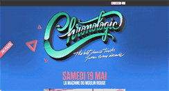 Desktop Screenshot of chronologic-soiree.com